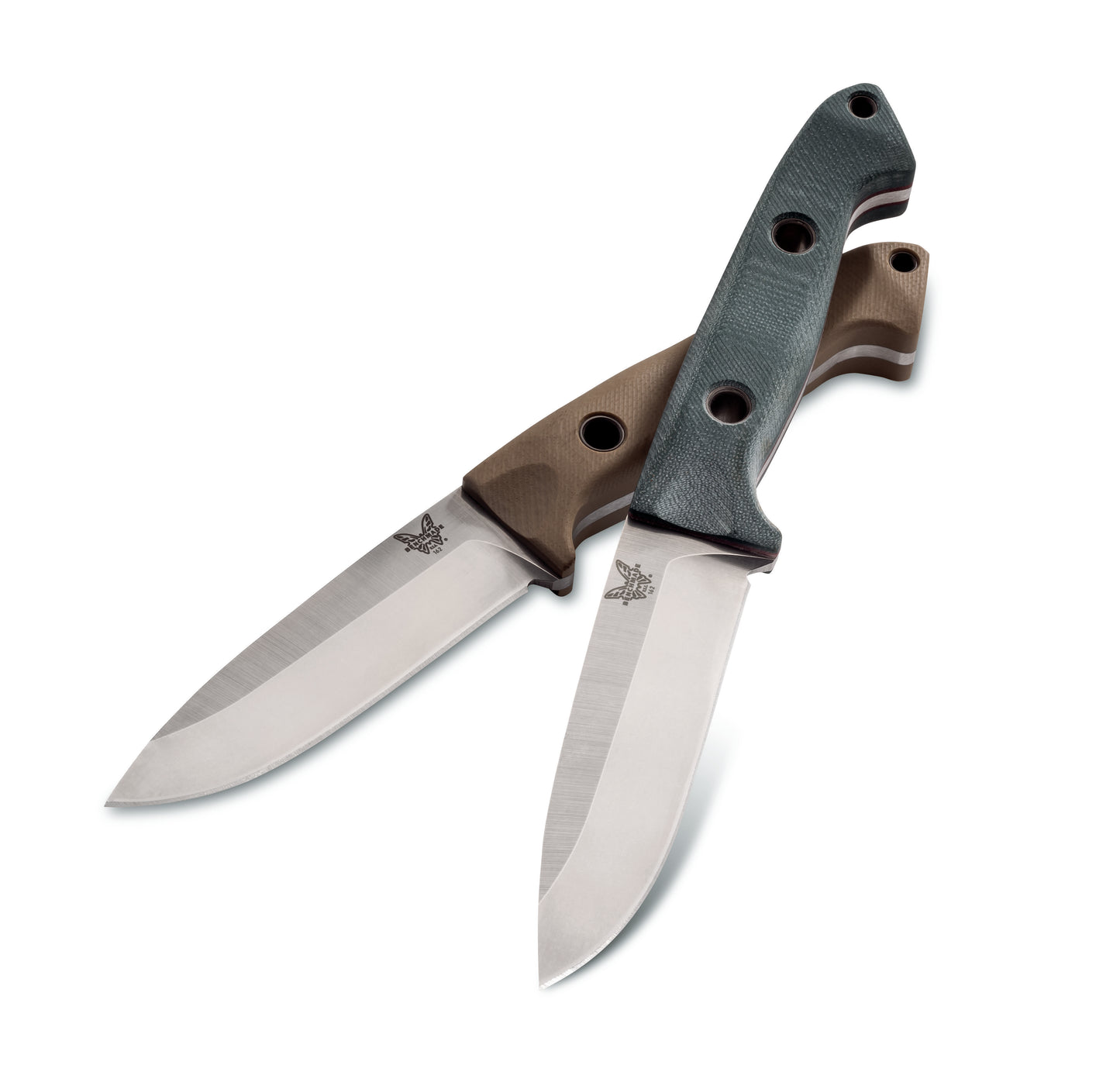 Benchmade 162-1 Bushcrafter Fixed Blade tan handle CPM-S30V