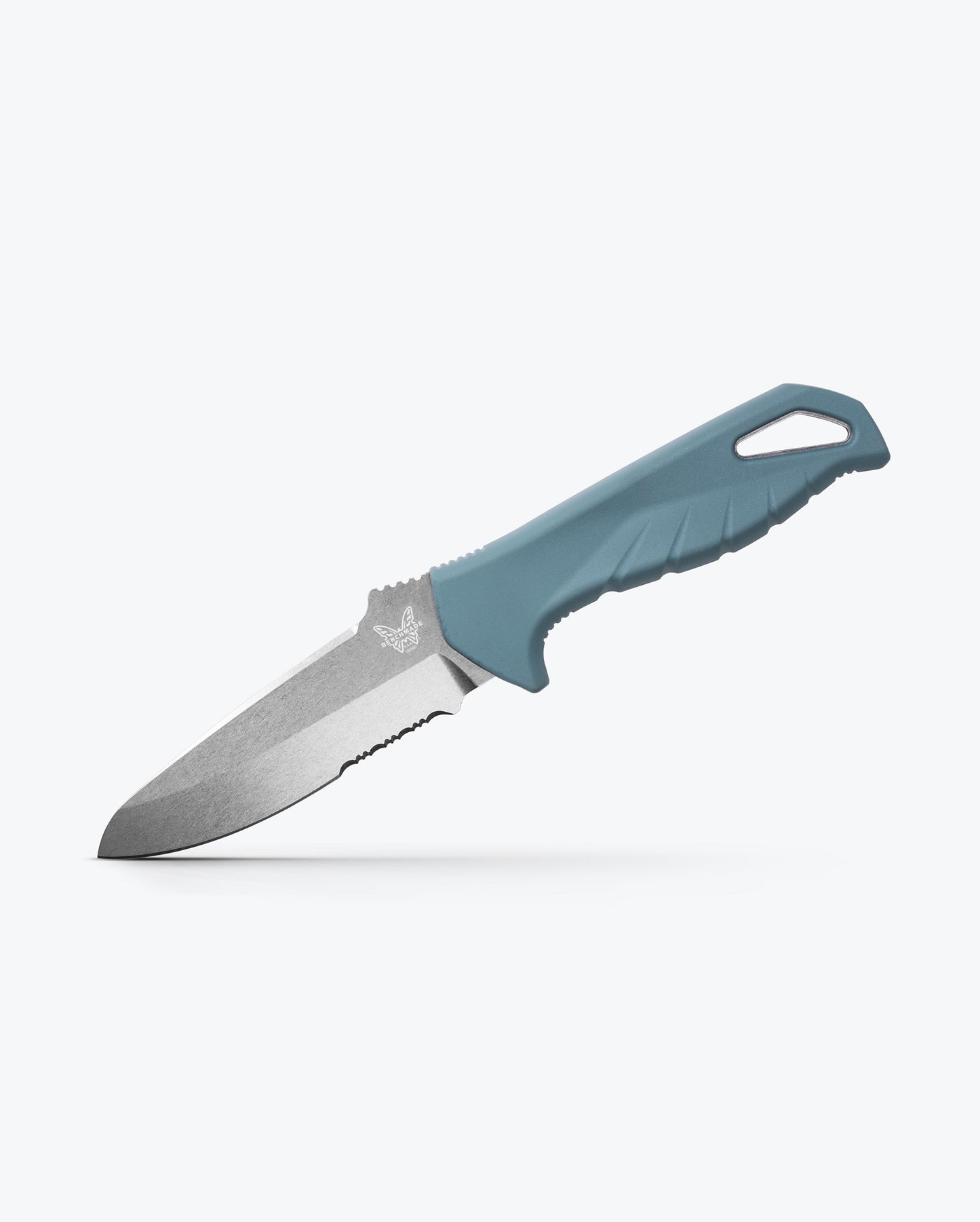 Benchmade Undercurrent™ | Depth Blue Santoprene® Handle | Sheepsfoot MagnaCut Blade 18040S 1st Production