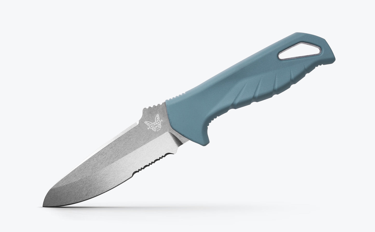 Benchmade Undercurrent™ | Depth Blue Santoprene® Handle | Sheepsfoot MagnaCut Blade 18040S 1st Production