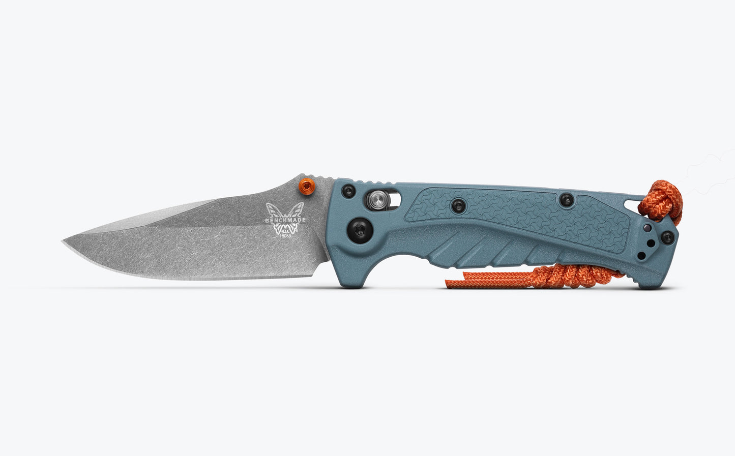Benchmade Mini Adira™ | Depth Blue Grivory® Handle| Drop-point MagnaCut Blade 18065
