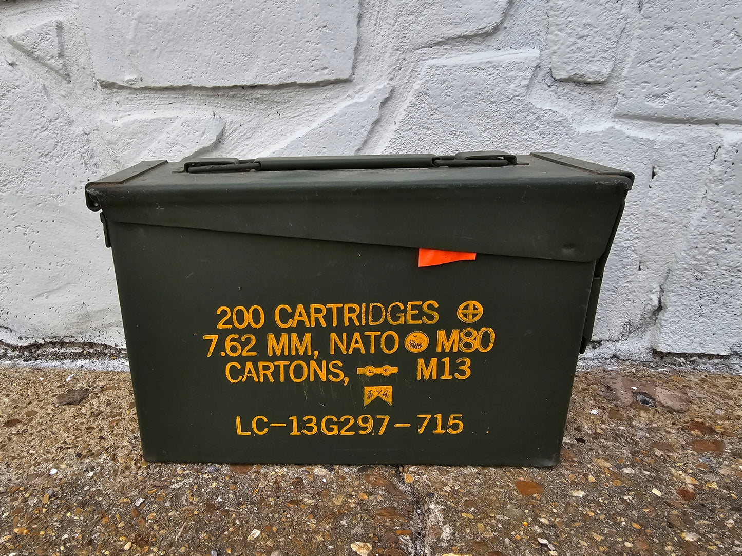 Original Military Ammo Can 30 caliber (1 Can)