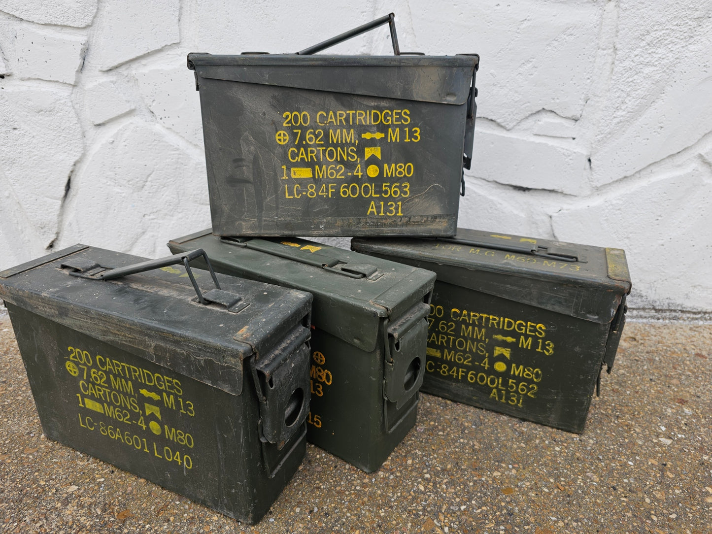 Original Military Ammo Can 30 caliber (1 Can)