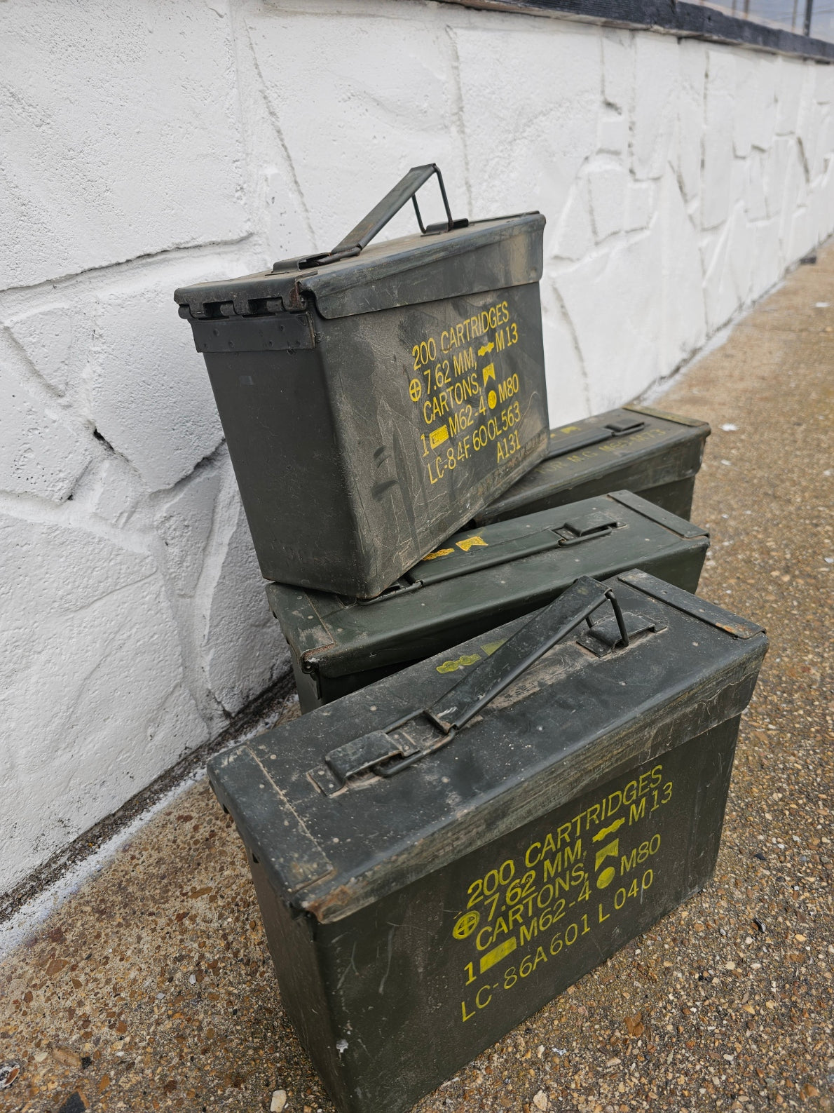 Original Military Ammo Can 30 caliber (1 Can)