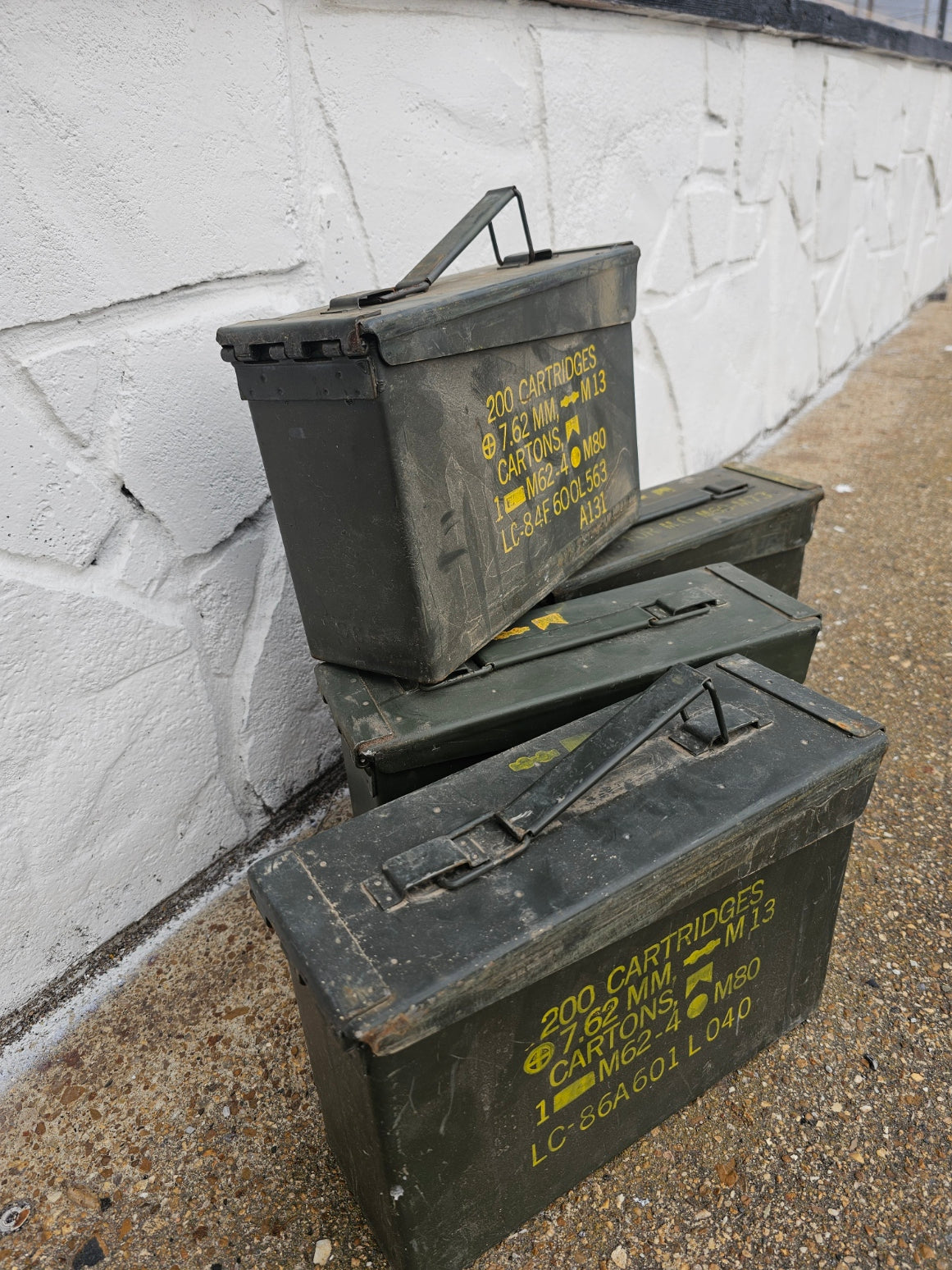 Original Military Ammo Can 30 caliber (1 Can)