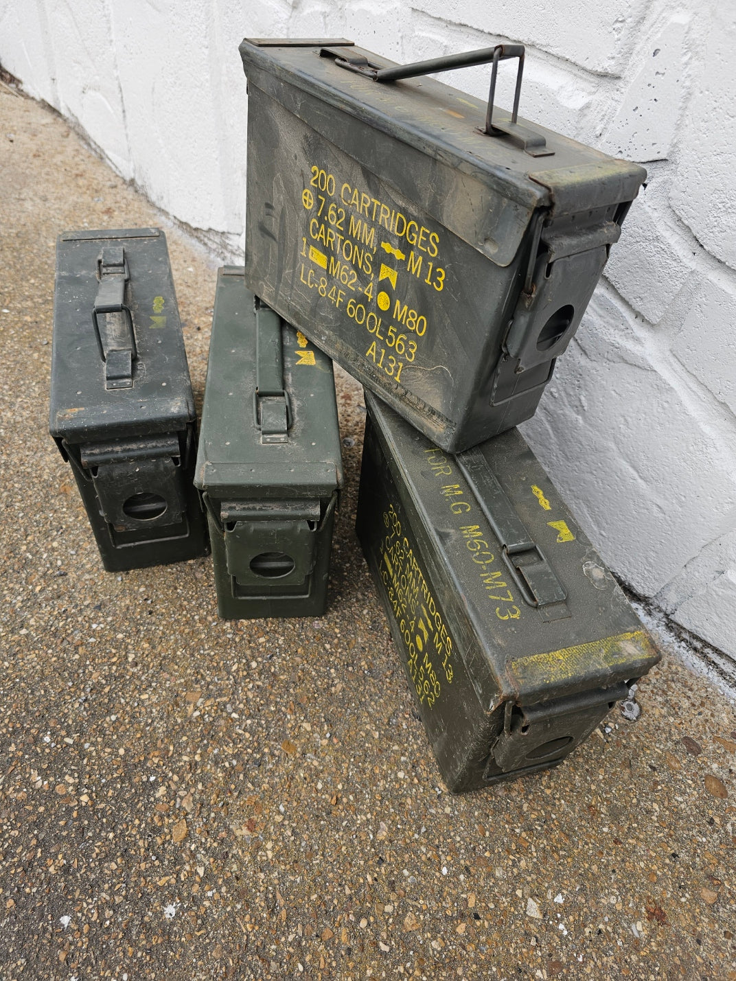 Original Military Ammo Can 30 caliber (1 Can)
