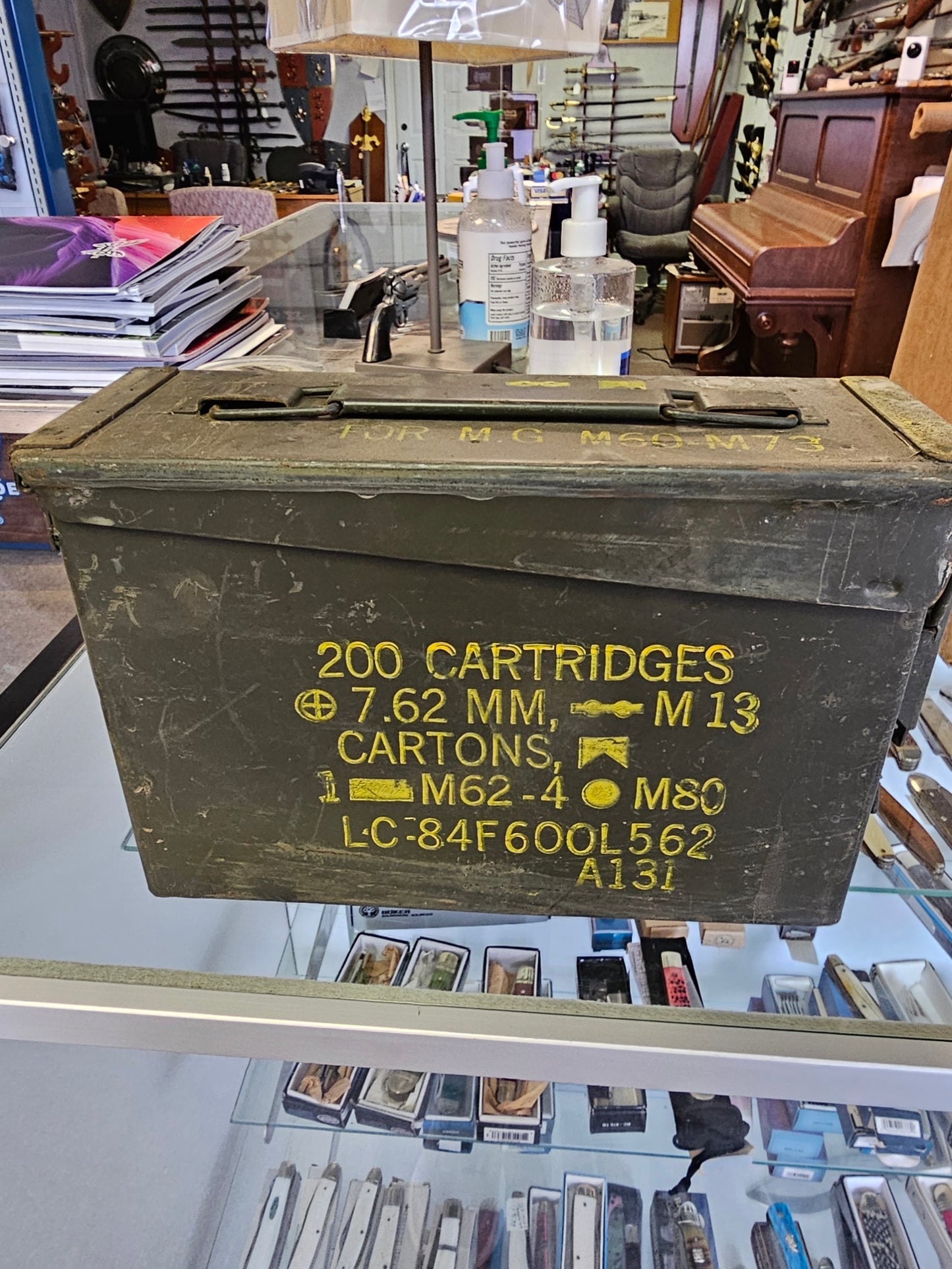 Original Military Ammo Can 30 caliber (1 Can)