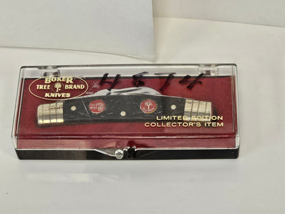 Vintage 1973 Boker Knife 5464 LTD 4 Blade Congress Limited Collectible with Original Display Case