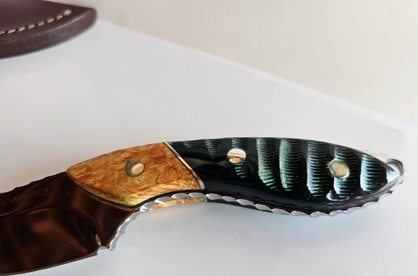 Buck Custom Mini Alpha Hunter 196SP1B