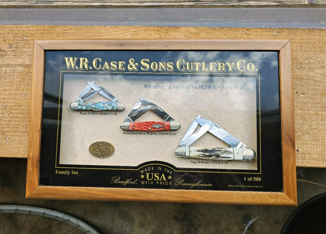 Case XX 2008 Whittler Trio Collection Limited Edition #65 of 500. Excellent Condition
