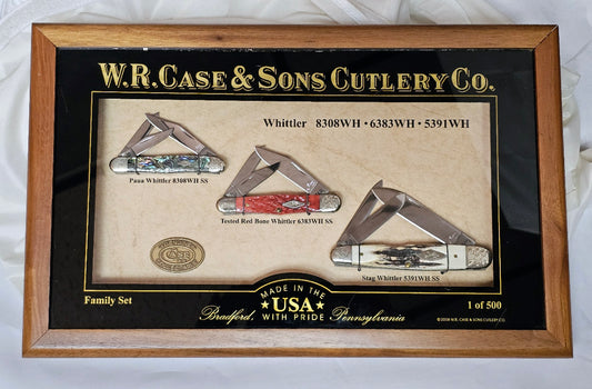Case XX 2008 Whittler Trio Collection Limited Edition #65 of 500.  Excellent Condition