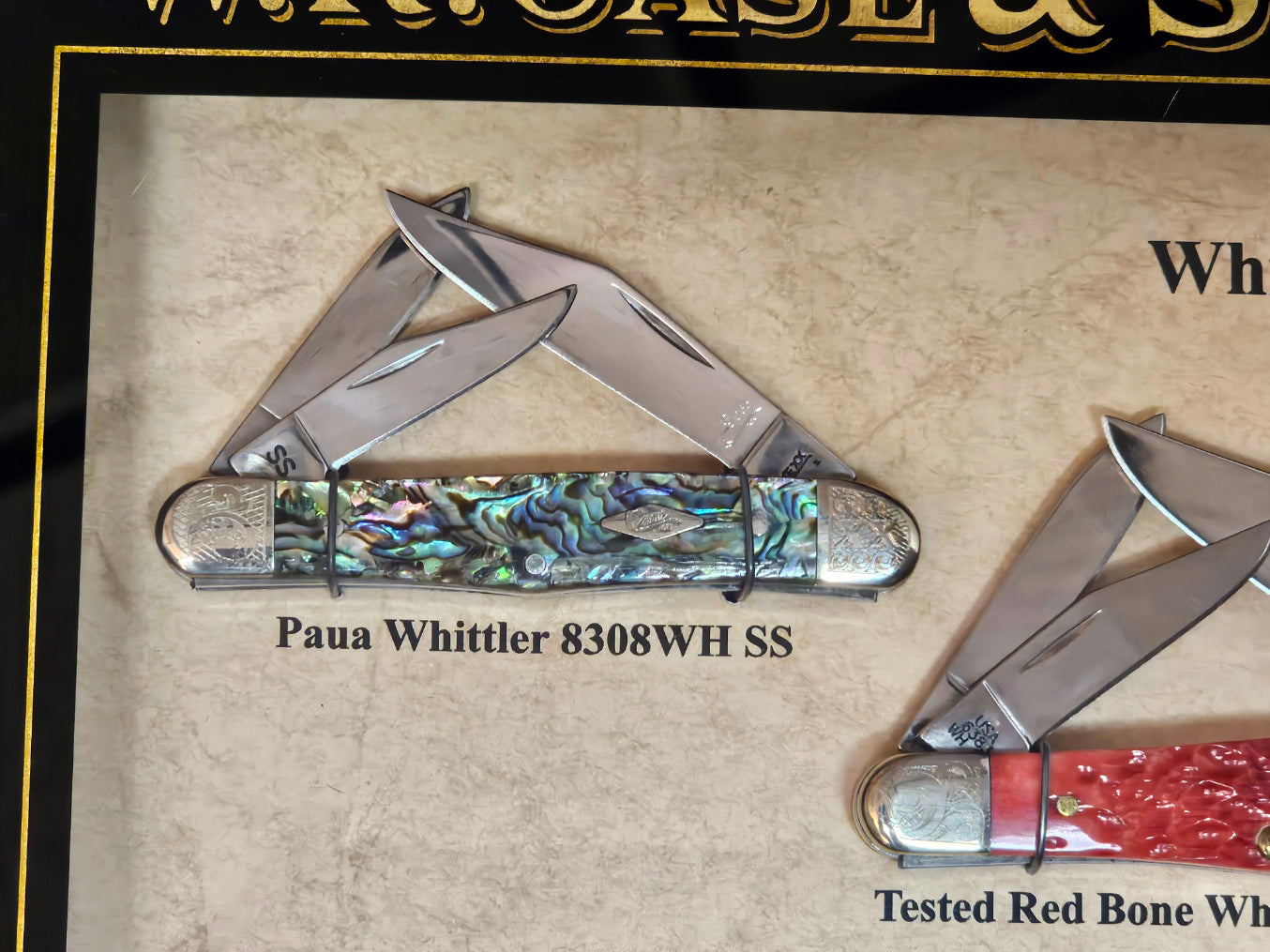 Case XX 2008 Whittler Trio Collection Limited Edition #65 of 500. Excellent Condition