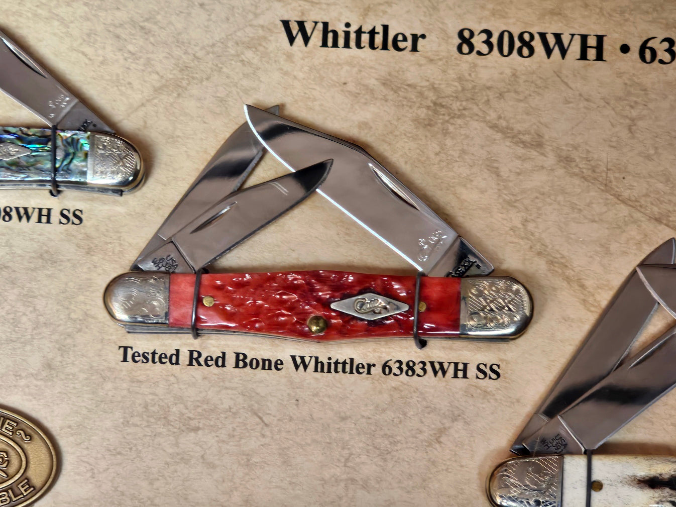 Case XX 2008 Whittler Trio Collection Limited Edition #65 of 500. Excellent Condition