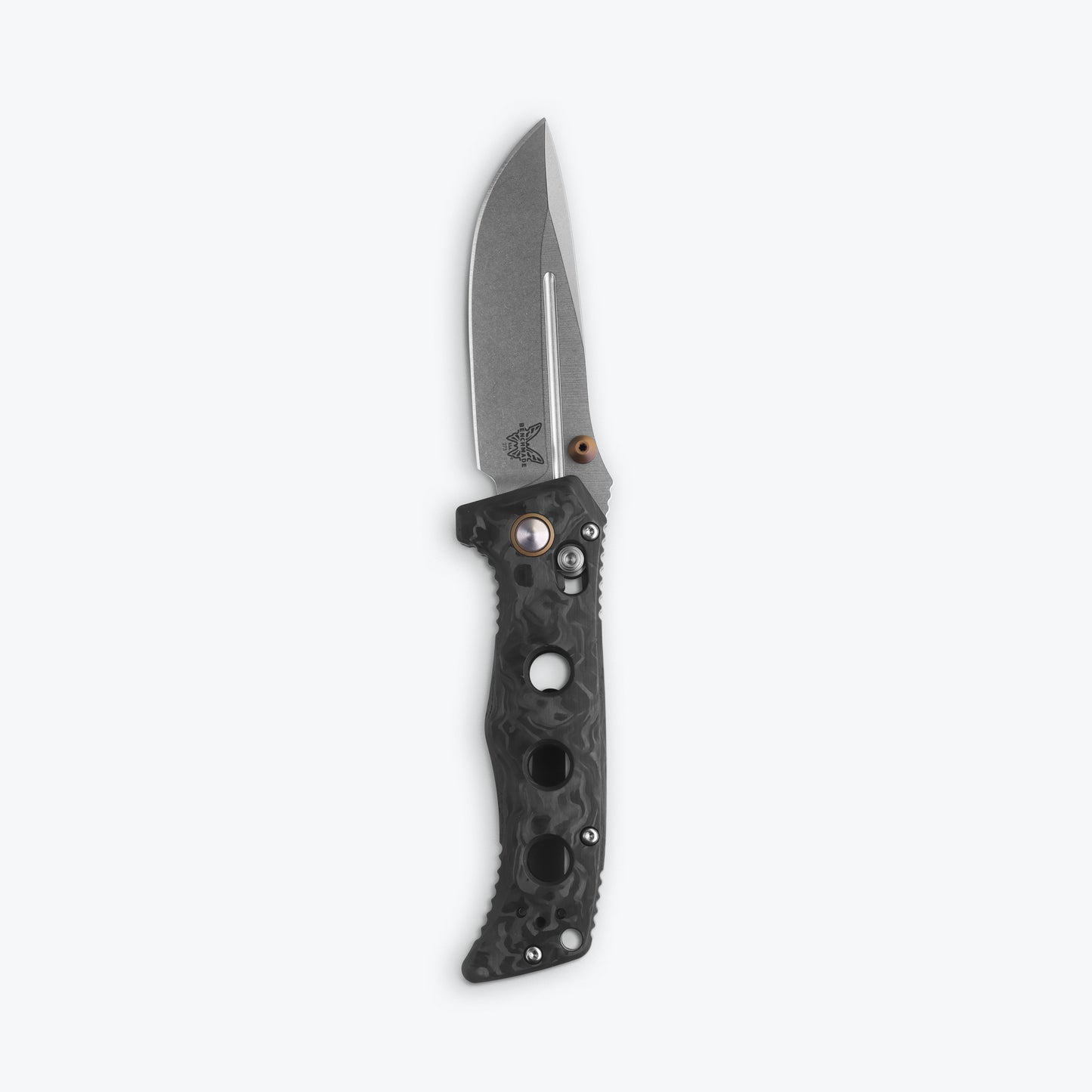 Benchmade 273-03 MINI ADAMAS® | MARBLED CARBON FIBER | DROP-POINT