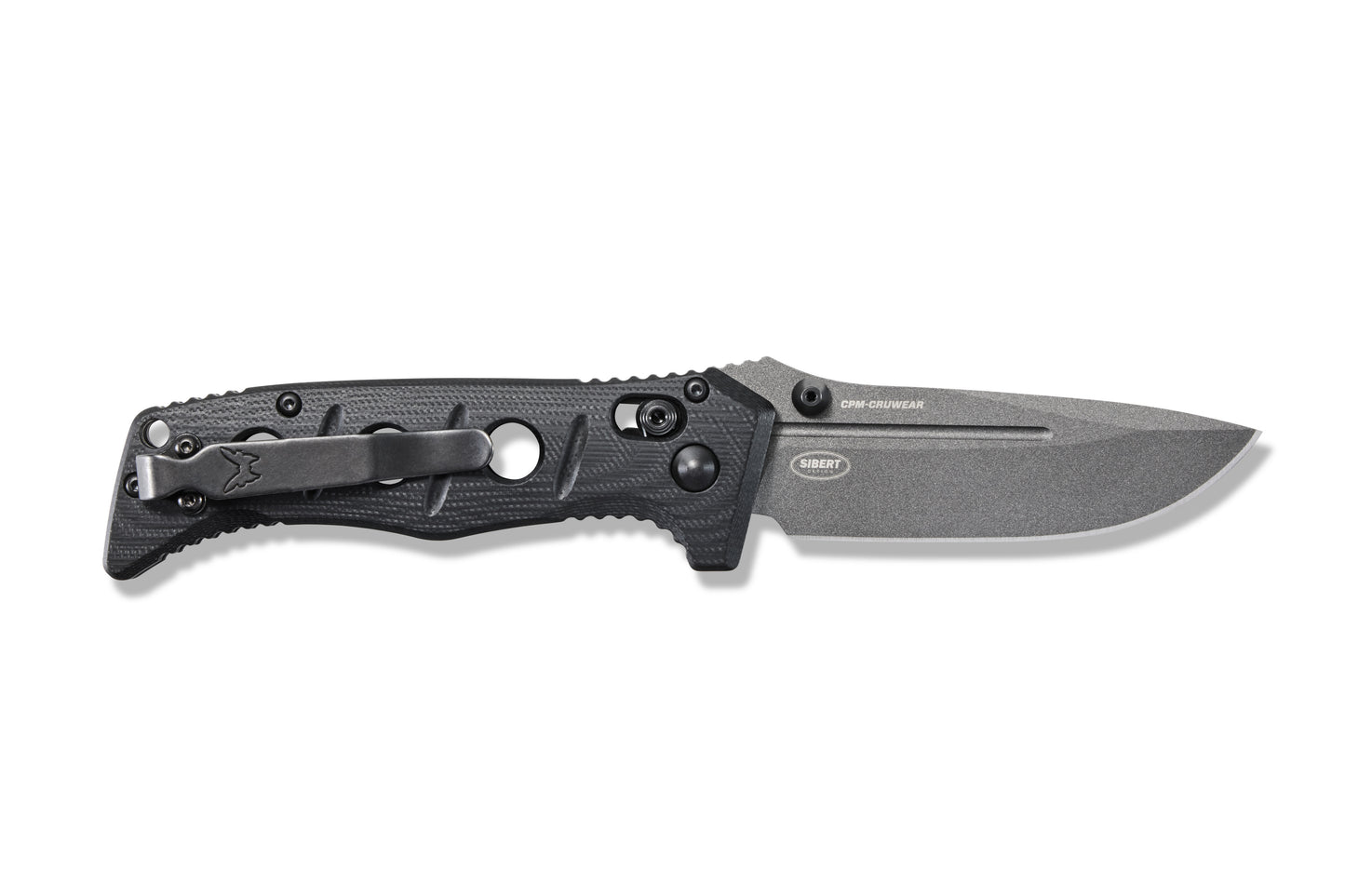 Benchmade 273GY-1 MINI ADAMAS® | CPM-Cruwear Drop Point Blade | BLACK G10 Handle