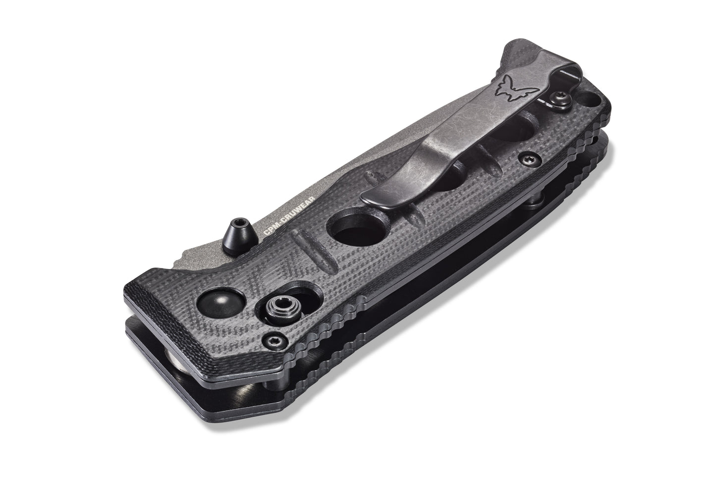 Benchmade 273GY-1 MINI ADAMAS® | CPM-Cruwear Drop Point Blade | BLACK G10 Handle