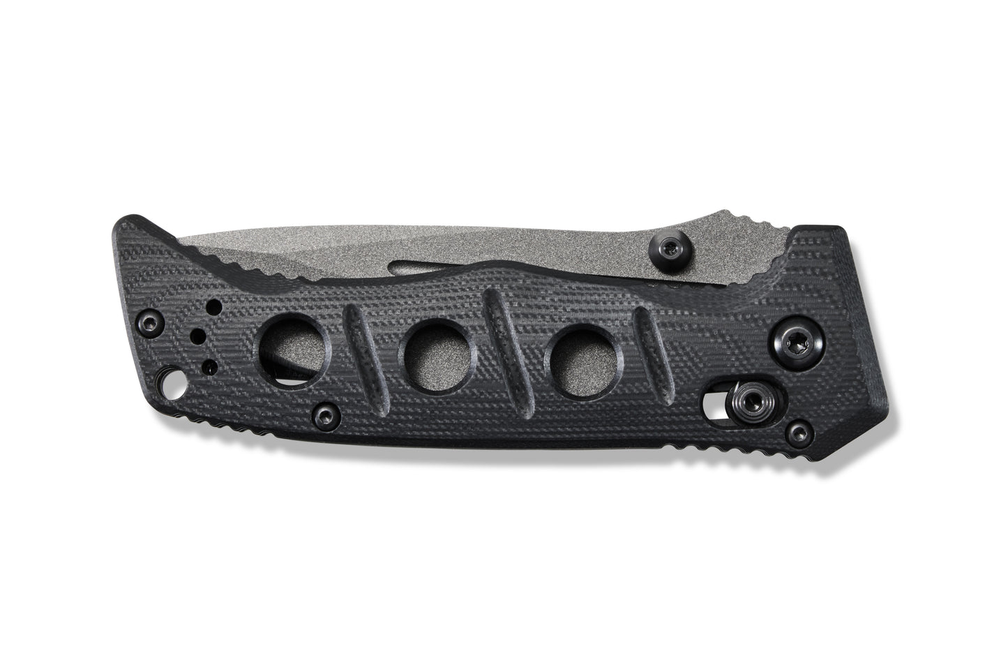 Benchmade 273GY-1 MINI ADAMAS® | CPM-Cruwear Drop Point Blade | BLACK G10 Handle