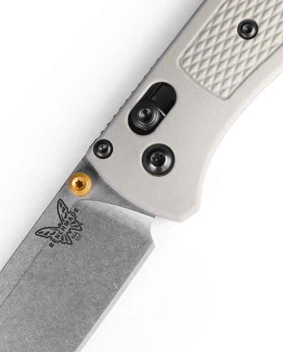Benchmade 535-12 BUGOUT® | CPM-S30V Premium Steel Satin Blade | TAN GRIVORY® Handles