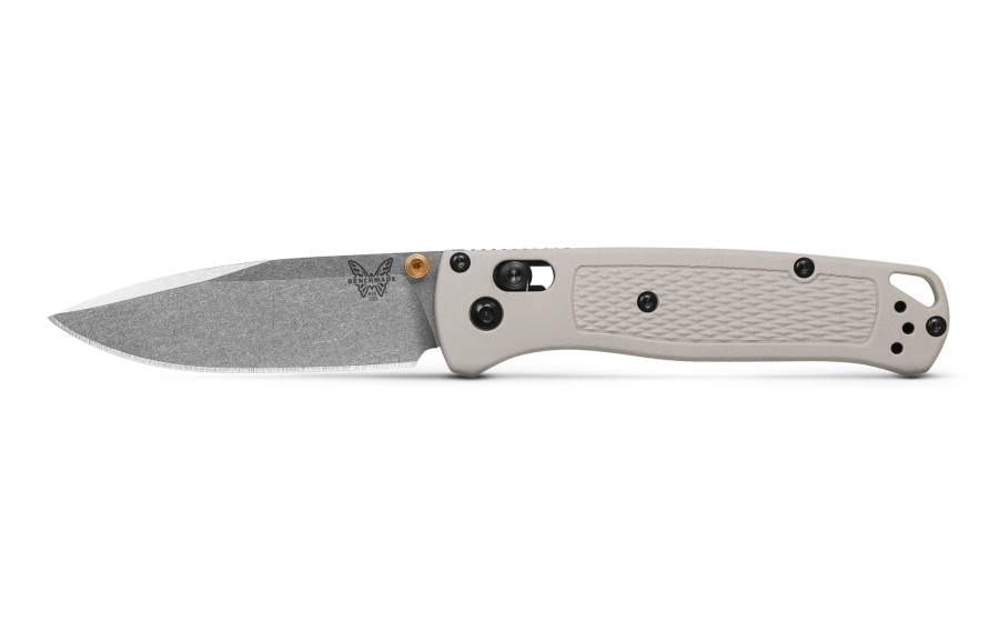 Benchmade 535-12 BUGOUT® | CPM-S30V Premium Steel Satin Blade | TAN GRIVORY® Handles