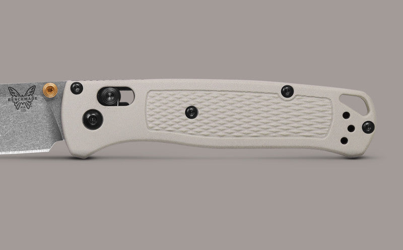 Benchmade 535-12 BUGOUT® | CPM-S30V Premium Steel Satin Blade | TAN GRIVORY® Handles