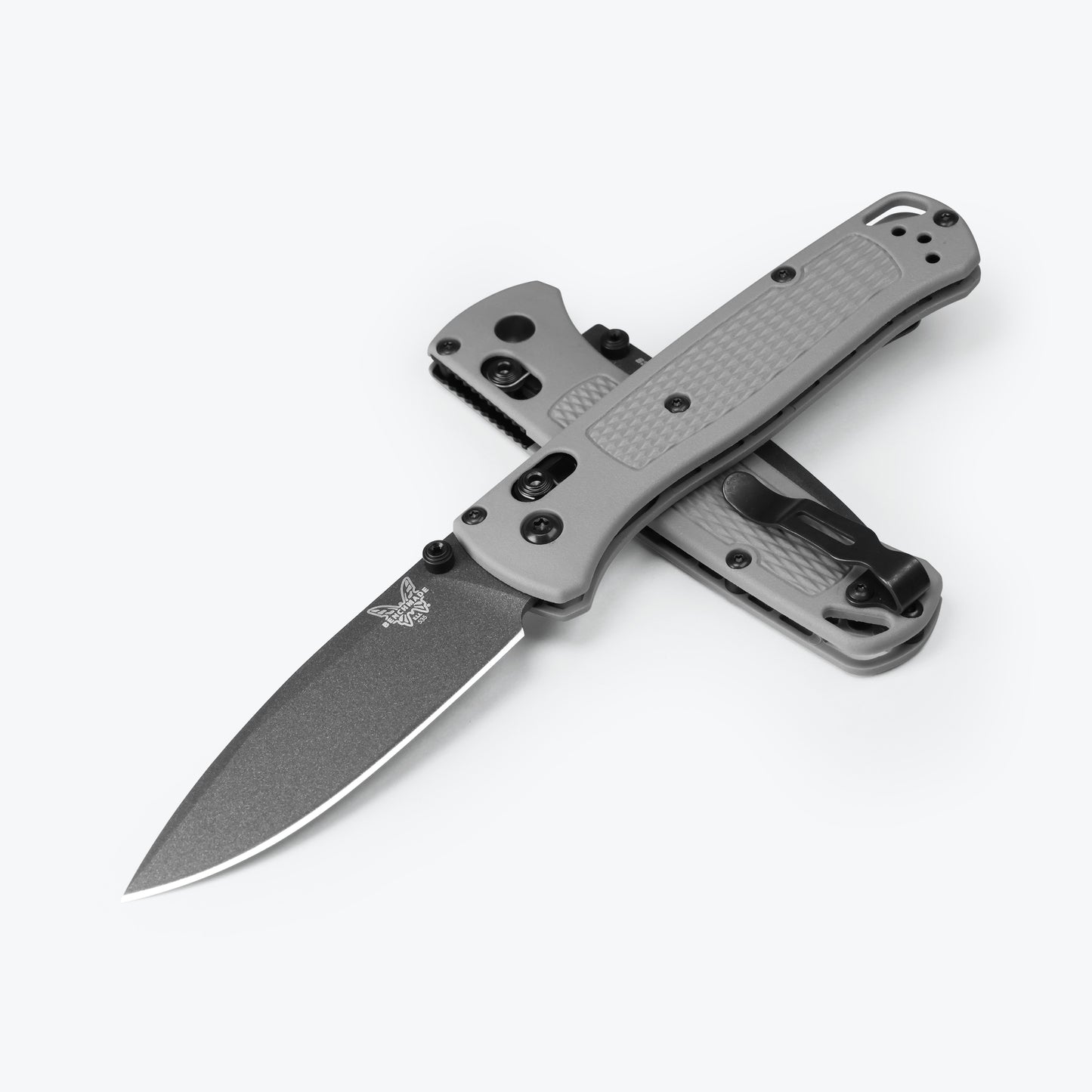 Benchmade 535BK-08 BUGOUT® | S30V Cerakote® Black Blade | STORM GRAY GRIVORY® Handle