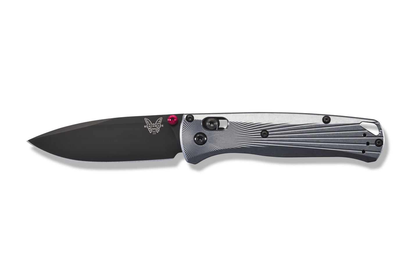 Benchmade 535BK-4 BUGOUT® | M390 Super Premium Black Blade | GRAY ALUMINUM Handle