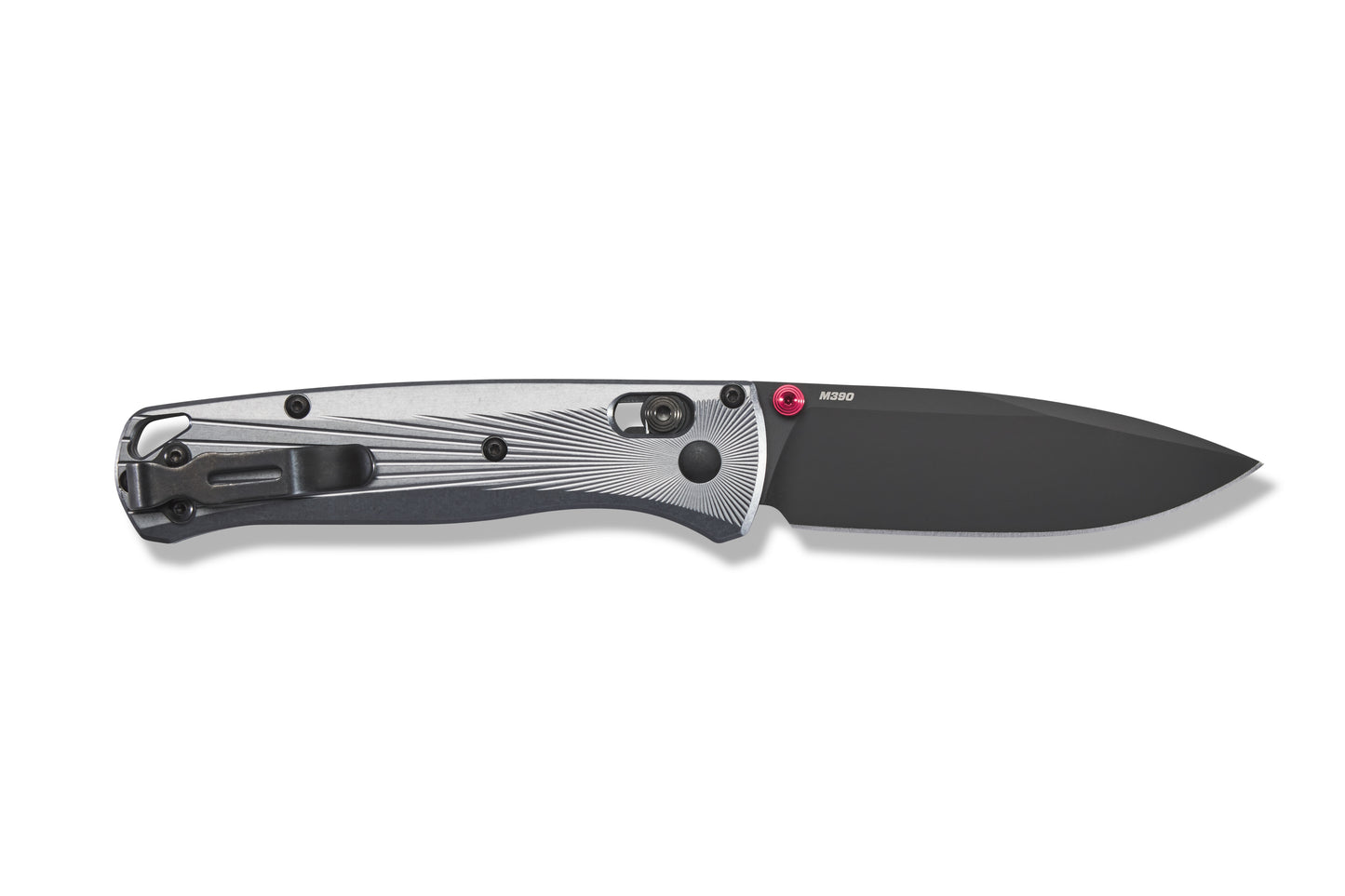 Benchmade 535BK-4 BUGOUT® | M390 Super Premium Black Blade | GRAY ALUMINUM Handle