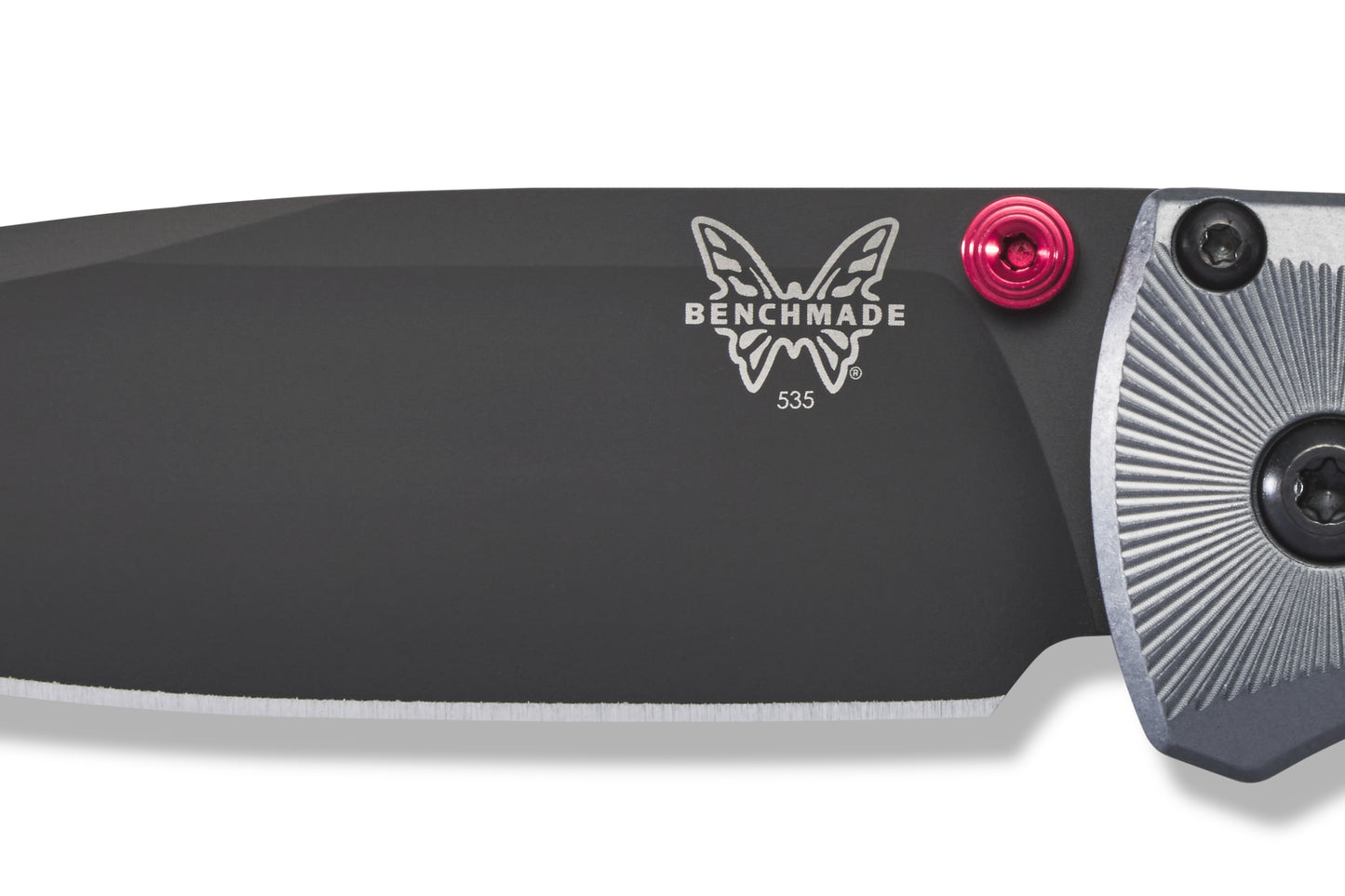 Benchmade 535BK-4 BUGOUT® | M390 Super Premium Black Blade | GRAY ALUMINUM Handle