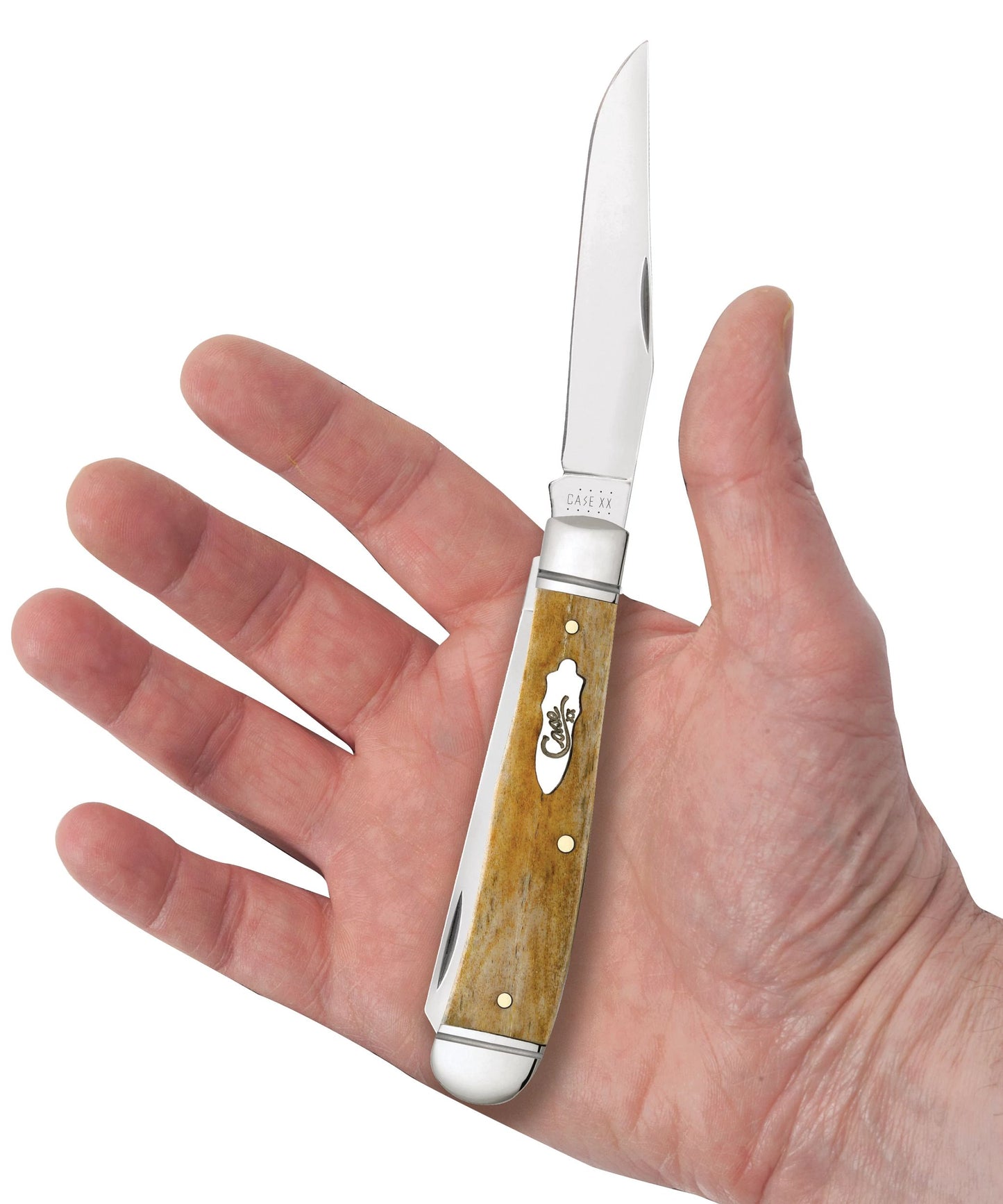 Case 58182 Smooth Antique Bone Trapper pocket knife — ClassicBlades