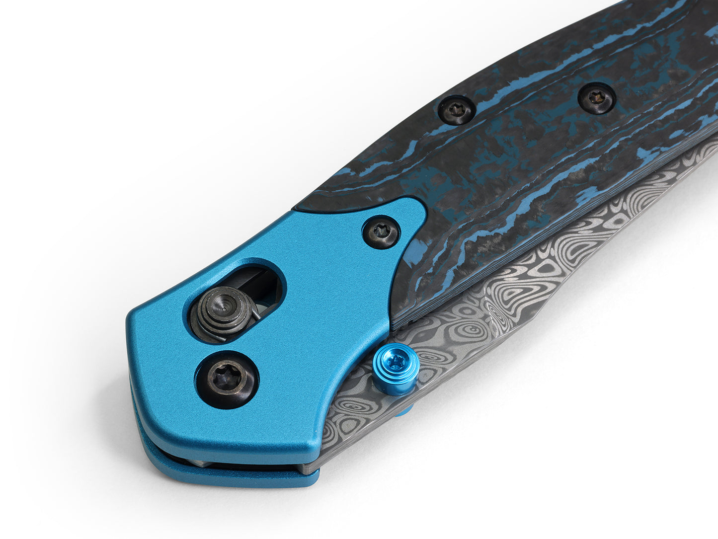 Benchmade Gold Class 945-221 Mini Osborne Damasteel Fat Carbon