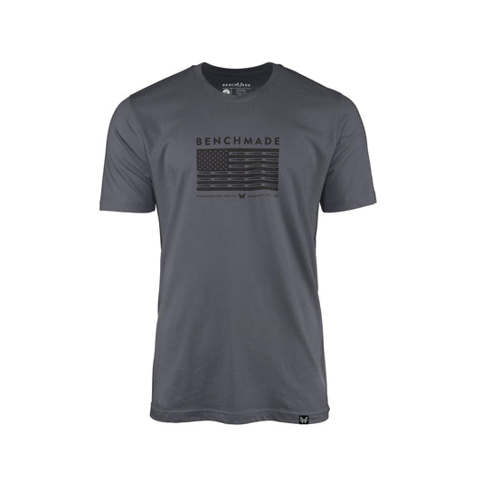 Benchmade T-Shirt Original 2021 Favorite Slate with Stars and Bars