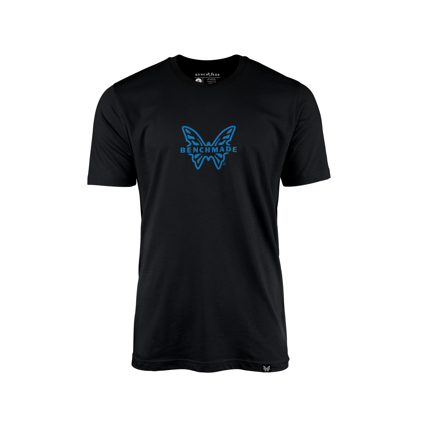 Benchmade T-Shirt Original 2021 Favorite Black with Blue Logo