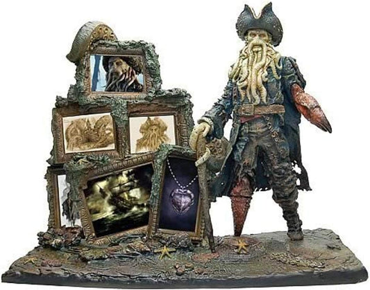 Factory X Pirates of The Caribbean Davy Jones Scene Replica, 13x15-Inch