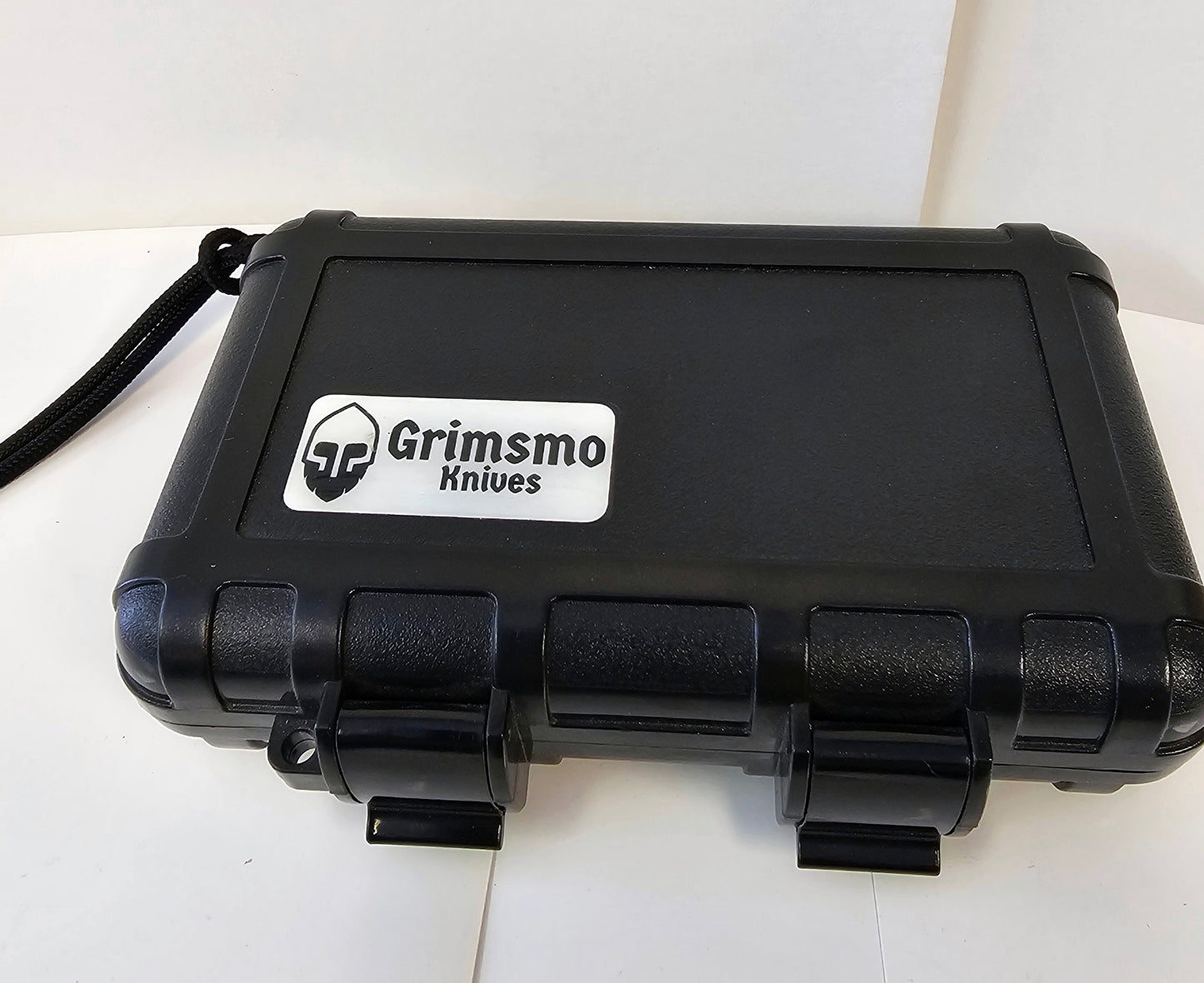 Grimsmo Norseman #1003 Early Production / RWL-34 Acid Etched and Tumbled Blade / Silver Honeycomb Titanium Handles