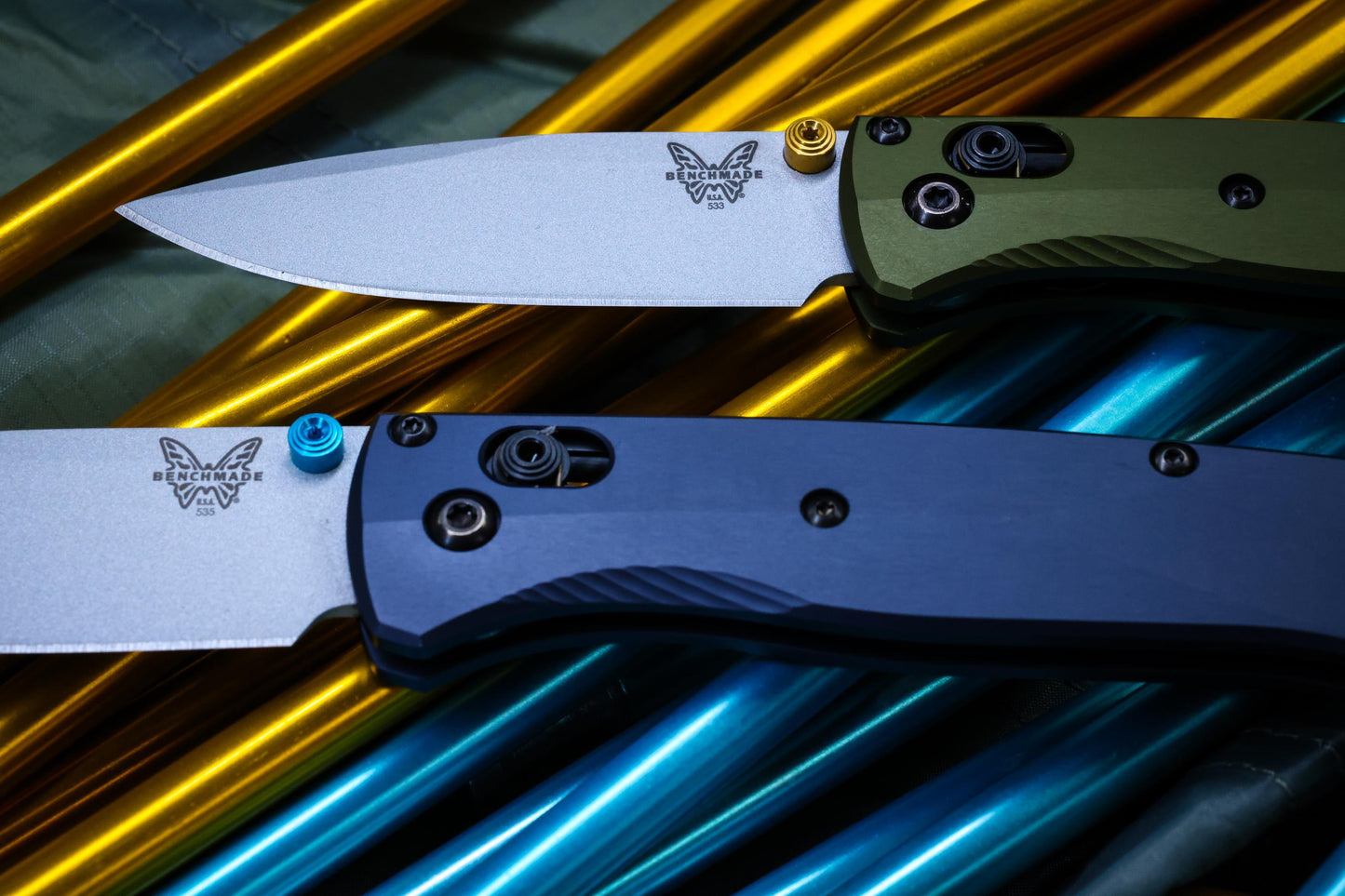 Benchmade 535SL-13 Bugout® | Crater Blue | Drop-point S90V