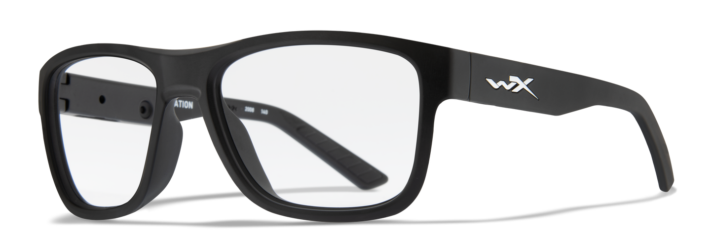 Wiley X WX OVATION Matte Black Frame / Smoke Grey Non-Polarized Lenses AC6OVN01