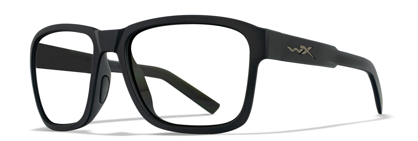 WIley X WX TREK Matte Black Frames / CAPTIVATE™ Polarized Grey Lenses M/L AC6TRK18