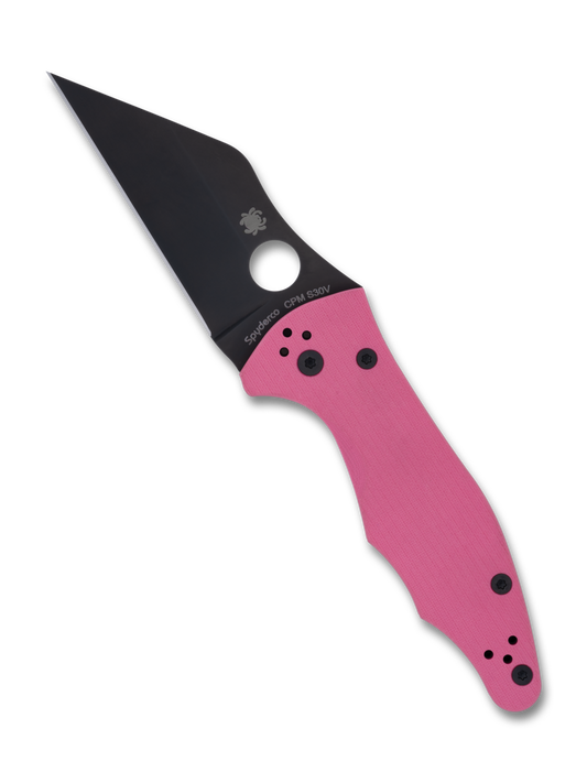 Spyderco Yojimbo™ 2 Pink G-10 Black Blade Sprint Run®