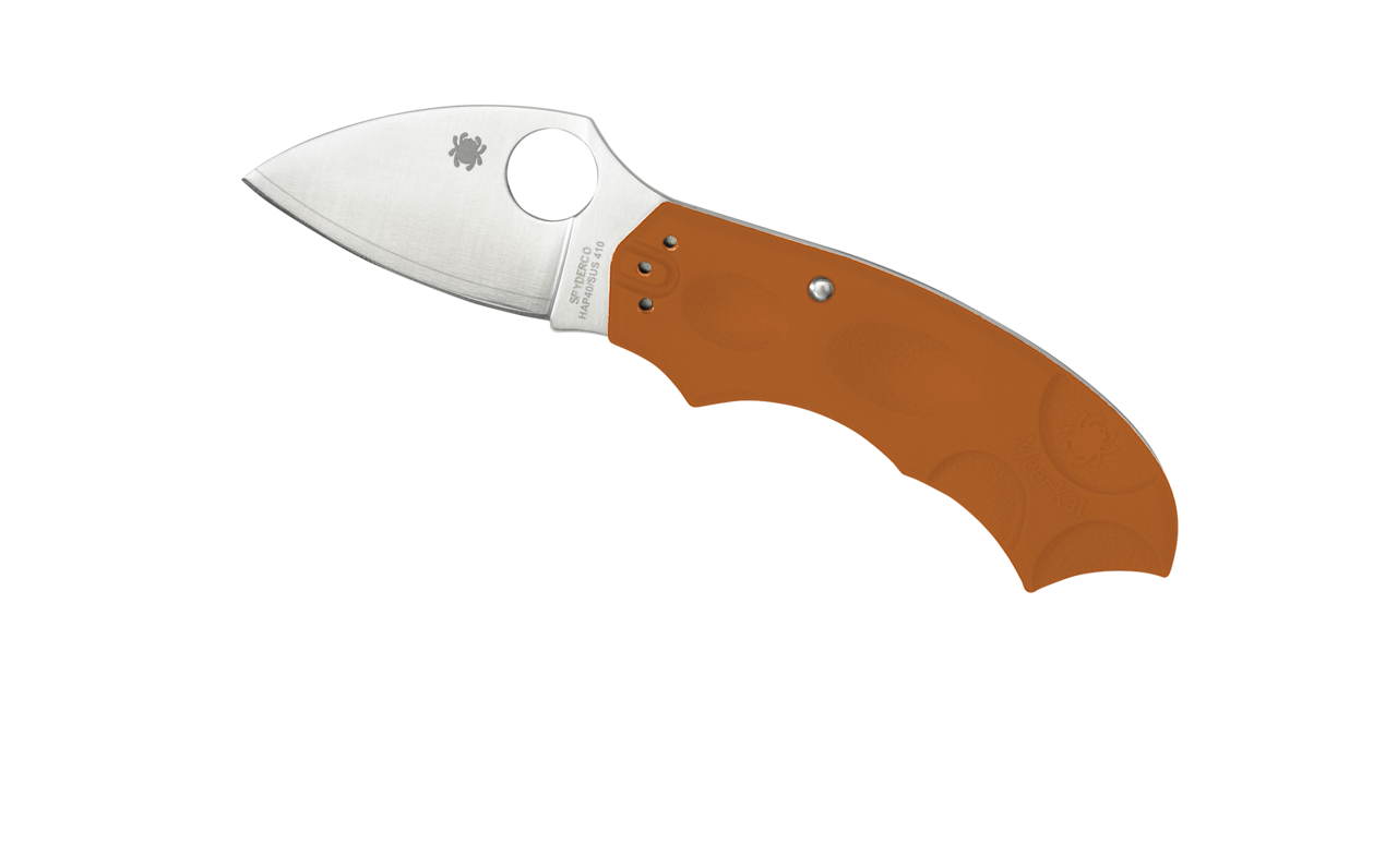 Spyderco Meerkat® FRN Burnt Orange HAP 40 Sprint Run® C64JBORE