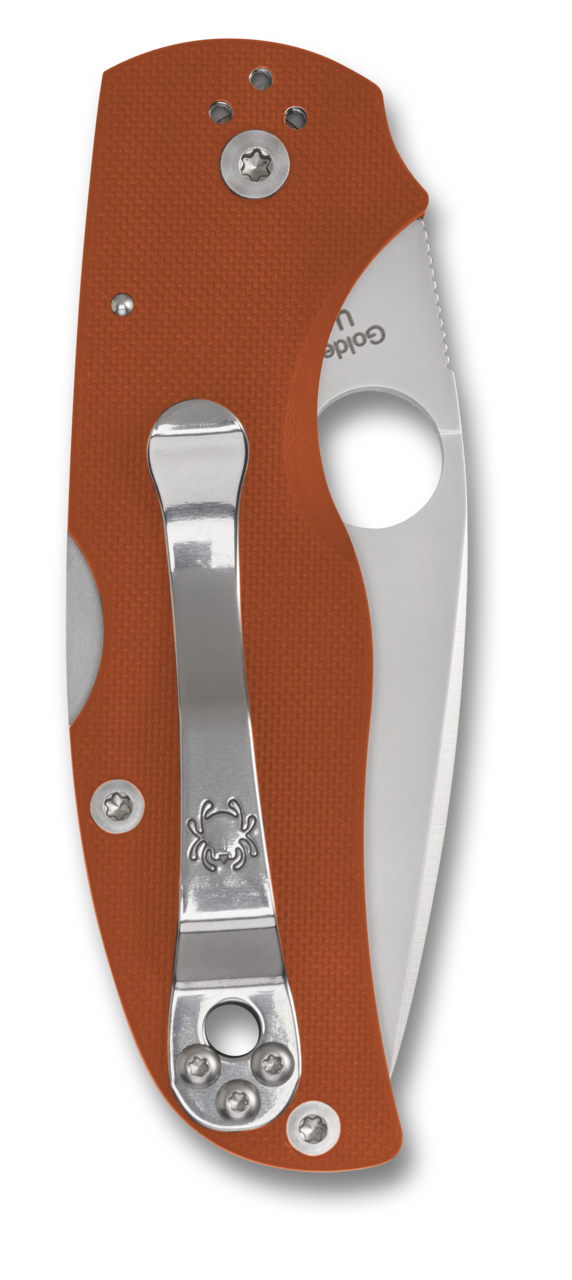 Spyderco Native® 5 REX 45 Sprint Run® Burnt Orange G-10 C41GPBORE5