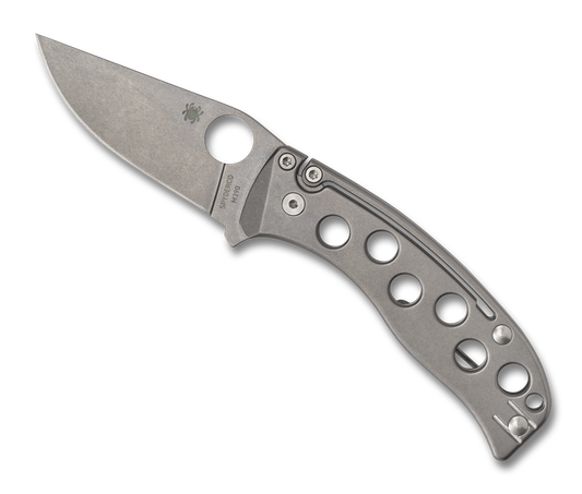 Spyderco C192TIM390 PITS™ Folder Sprint Run Titanium M390