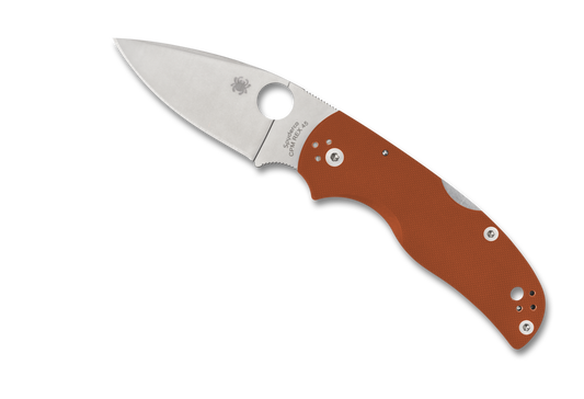 Spyderco Native® 5 REX 45 Sprint Run® Burnt Orange G-10 C41GPBORE5