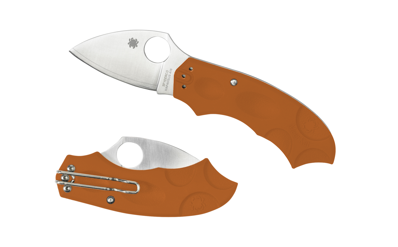 Spyderco Meerkat® FRN Burnt Orange HAP 40 Sprint Run® C64JBORE