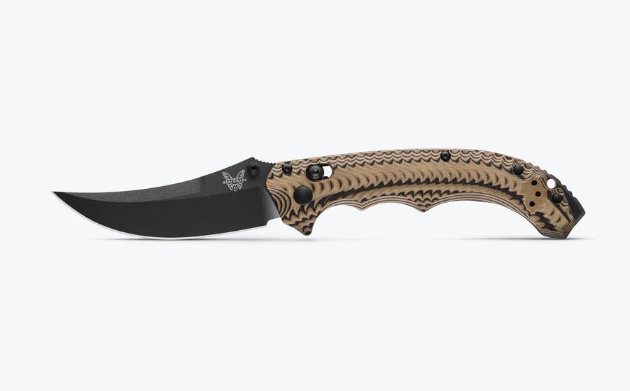 Benchmade Mini Bedlam | Black/Coyote/OD | Scimitar CPM-S90V 865BK-01