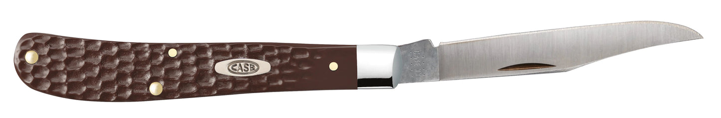 Case 00135 Slimline Trapper 3.25 inch Tru-Sharp stainless clip-point blade with as-ground finish ClassicBlades