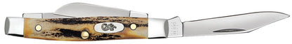 Case 00178 Small Stockman 2 inch clip, 1.5 inch sheepfoot and 1.49 inch pen Tru-Sharp stainless blades — ClassicBlades