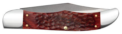 Case 00189 Folding Hunter closed showing 5.25 inch profile with oval nickel silver Case script shield — ClassicBlades