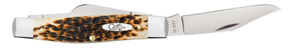Case 00204 Large Stockman 3.30 inch clip, 2.30 inch sheepfoot and 2.20 inch spey Chrome Vanadium blades — ClassicBlades