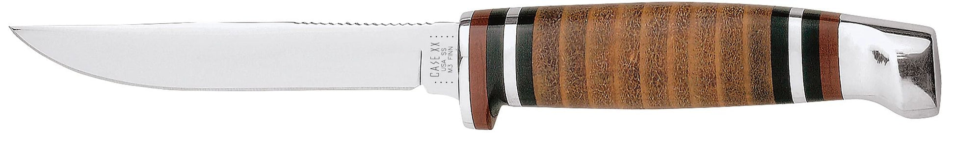 Case 00379 Mini Finn Hunter 3.13 inch Tru-Sharp stainless mirror polish clip blade with concave grind — ClassicBlades