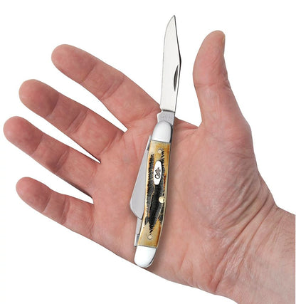 Case 03578 6.5 BoneStag Medium Stockman pocket knife — ClassicBlades