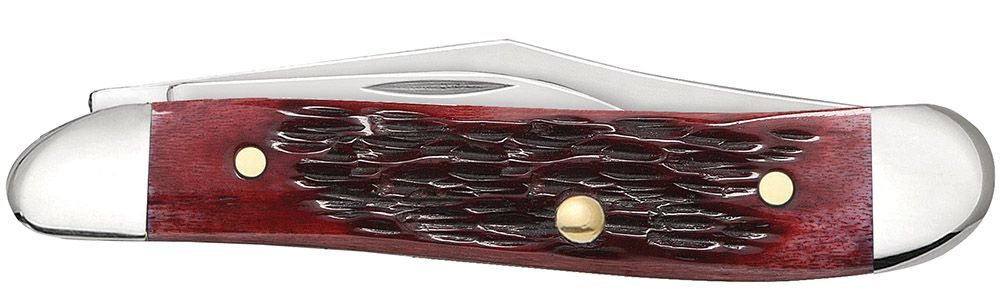 Case 03693 My First Case Peanut closed showing 2.875 inch profile with nickel silver My 1st Case bolsters — ClassicBlades